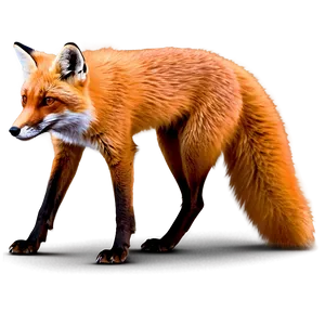 Red Fox Artwork Png 40 PNG Image