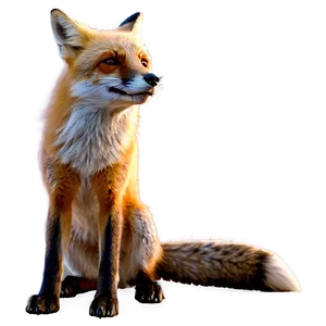 Red Fox At Night Png Qlj90 PNG Image