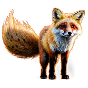 Red Fox In Autumn Png 06242024 PNG Image