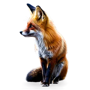 Red Fox Profile Png Eob PNG Image