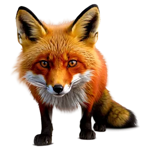 Red Fox Vector Png Pkb72 PNG Image