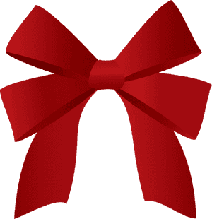 Transparent Xmas Ribbon Png - Red Clipart Bow, Png Download PNG image with transparent background