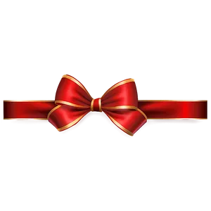 Red Gift Bow Png Gng PNG Image