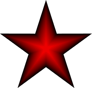 Crimson Star Clip Arts - 2 Chevron And Star, HD Png Download PNG