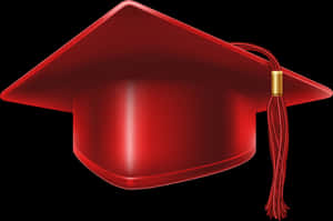 Degree Hat Png - Red Graduation Backgrounds, Transparent Png PNG image with transparent background
