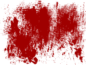 Red Grunge Splatter Texture PNG Image