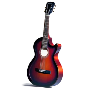 Red Guitar B PNG Image