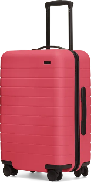 Red Hardshell Suitcase PNG Image