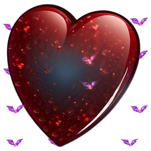 Red Heart Emoji PNG nkr11 PNG image with transparent background