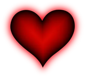 Red Heart Graphic PNG Image