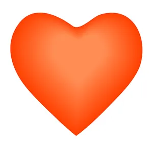 Red Heart Icon PNG Image