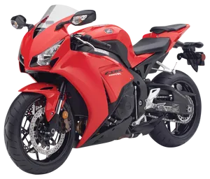 Red Honda C B R1000 R R Sportbike PNG Image