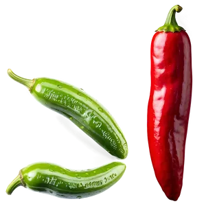 Red Jalapeno Pepper Png Kjw11 PNG Image