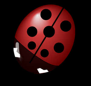 Red Ladybug Illustration PNG image with transparent background