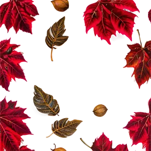 Red Leaves Falling Png Cnf41 PNG Image