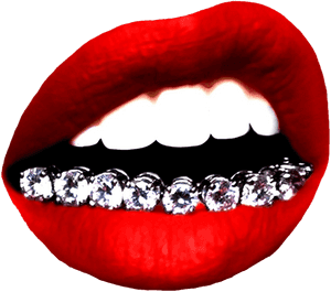 Red Lip Crop Top, HD Png Download PNG