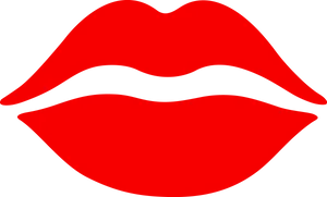 Red Lips Icon PNG Image