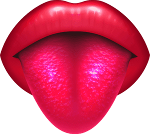 Mouth With Protruding Tongue Png Clip Art - Mouth With Tongue Png, Transparent Png PNG image with transparent background