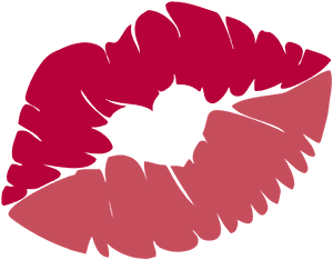 Kiss, Lips, Mouth, Red, Love, Rosa, Heart, Valentine - Kiss Lips Emoji Png, Transparent Png PNG