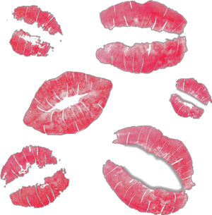 #meangirls #lipsstick #lips #burnbook #pink #rouge - Mean Girls Burn Book Lips, HD Png Download PNG
