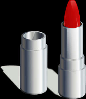 Red Lipstick Open Container PNG