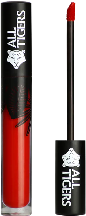 Red Lipstick Product All Tigers PNG Image