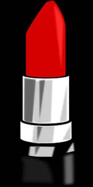 Red Lipstick Vector Illustration PNG with transparent background