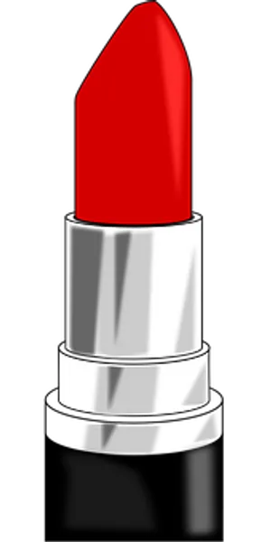 Red Lipstick Vector Illustration PNG Image