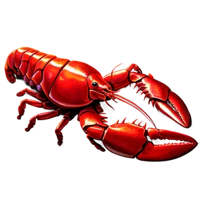 Red Lobster Illustration Png Hly29 PNG Image