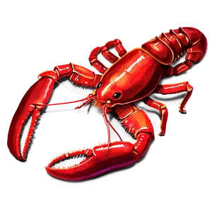 Red Lobster In Watercolor Png Uwj PNG Image