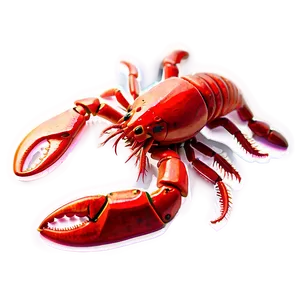 Red Lobster Outline Png Crk PNG Image