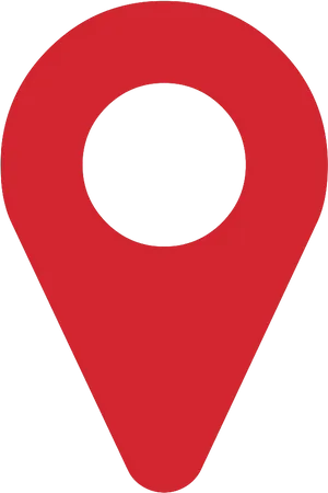 Red Map Pin Icon PNG Image