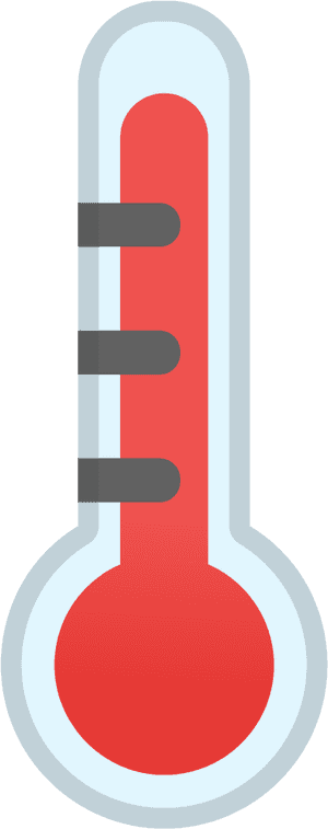 Thermometer Icon - Hot Thermometer Emoji, HD Png Download PNG with transparent background