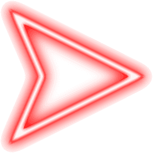 Red Neon Triangle Png, Transparent Png PNG with transparent background