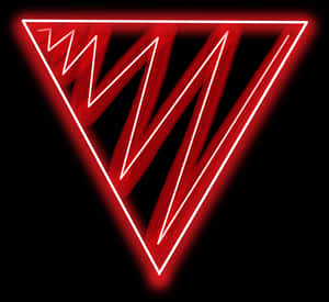 Transparent Red Triangle Png - Red Neon Triangle Png, Png Download PNG image with transparent background