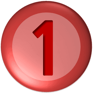 Days, One, Ball, Shapes, Numbers, Round, Icon, Button - Round Numbers Png, Transparent Png PNG