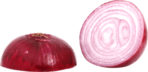 Red Sliced Onion Png Image - Red Onion Png, Transparent Png PNG image with transparent background