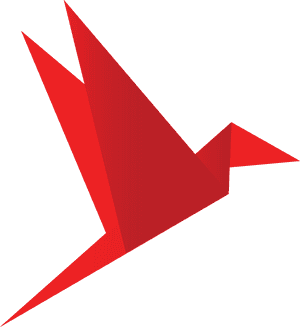 Origami Vector - Origami Bird Icon Png, Transparent Png PNG