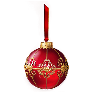 Red Ornament PNG 24 PNG