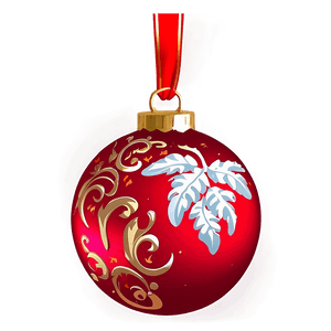 Red Ornament PNG 64 PNG