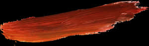 Red Paint Brush Strokeon Black PNG