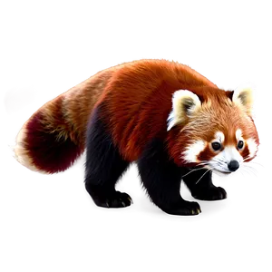 Red Panda Tail Png 06242024 PNG Image