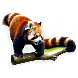 Red Panda Tail Png Ude PNG Image