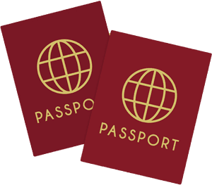 Passport And Visa Assistance - Red Passport Clipart Png, Transparent Png PNG image with transparent background