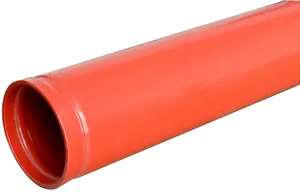 Red Plastic Pipe PNG Image