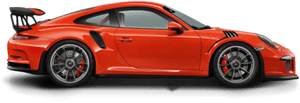 Porsche 911 Gt3 Rs - Porsche 991 Gt3 Rs Drwing PNG