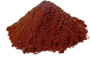 Red Powder Mound Texture PNG Image