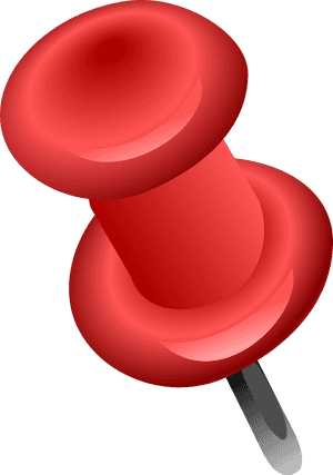 Push Pin Clipart, HD Png Download PNG