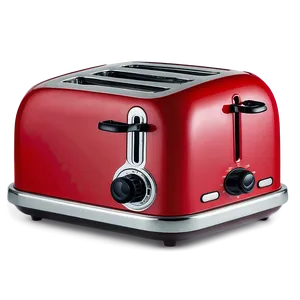 Red Retro Toaster Png 06122024 PNG Image