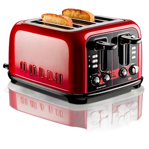 Red Retro Toaster Png Yem PNG Image